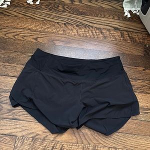Lululemon Speed Up Shorts in Black